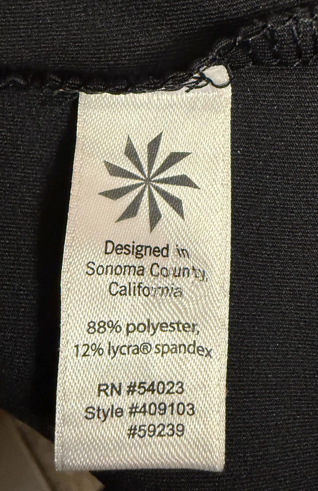 Athleta Athleta Women’s Plus Black Nectar Faux Wrap Jersey Dress Size XXL / US 16-18 / IT 52-54 - 3 Thumbnail