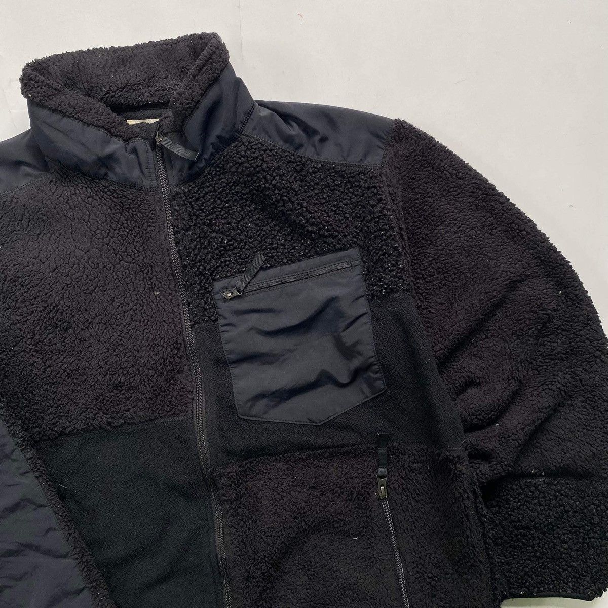 Engineered Garments × Uniqlo Engineered Garments x Uniqlo Black Patchwork Fleece Tech Size US XL / EU 56 / 4 - 2 Thumbnail