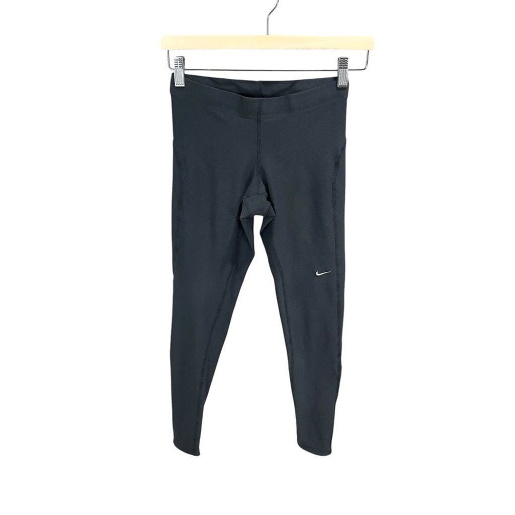 Nike Nike Dri-Fit Black Running Tights Size S Size 26" / US 2 / IT 38 - 3 Thumbnail
