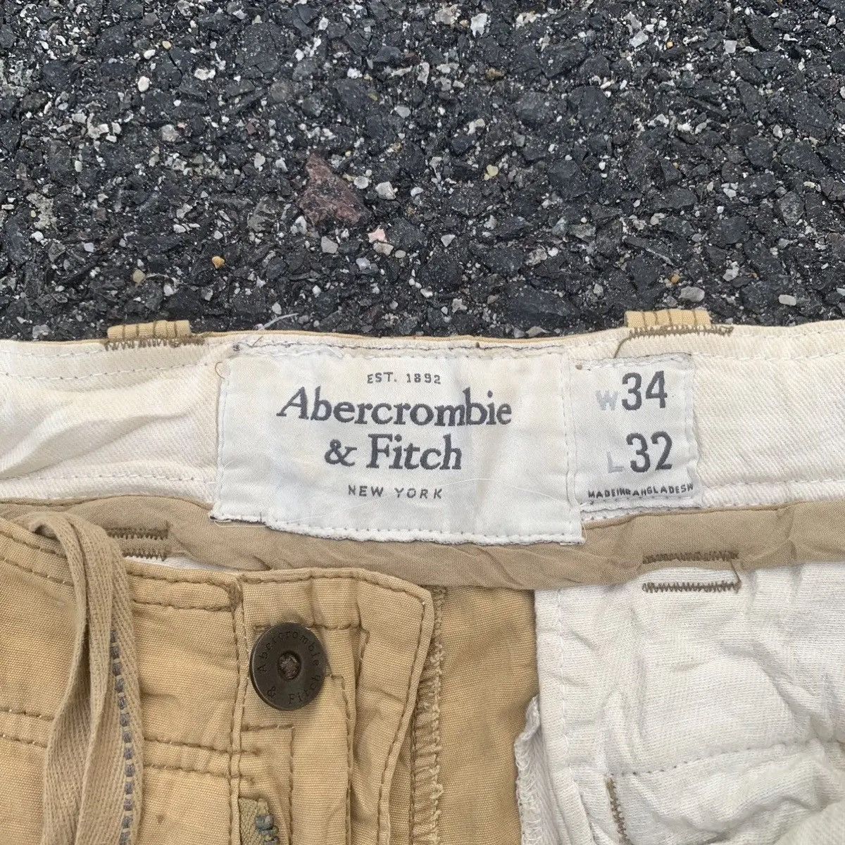 Abercrombie & Fitch 🔥BEST OFFER🔥Tactical Faded Trousers Big Multi Pocket Pants Size US 36 / EU 52 - 11 Thumbnail