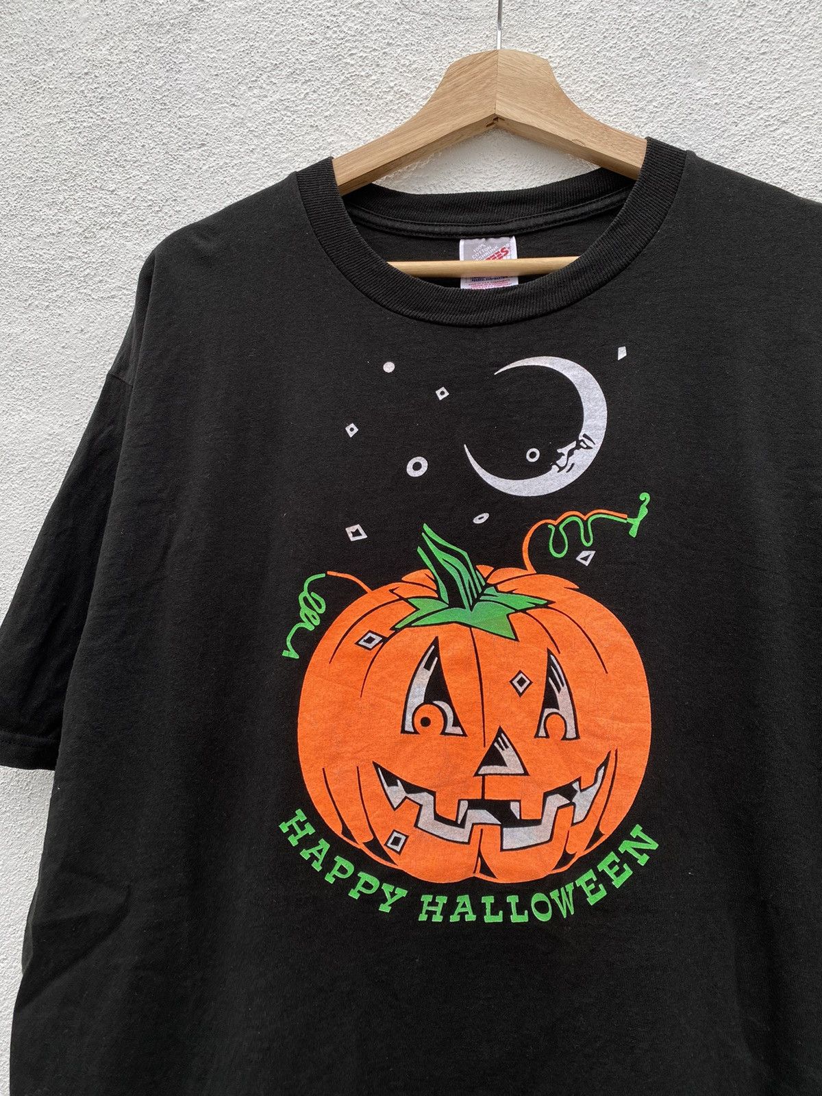 Jerzees × Vintage Vintage Rare Pumpkin Happy Halloween 🎃 Size US XL / EU 56 / 4 - 2 Thumbnail