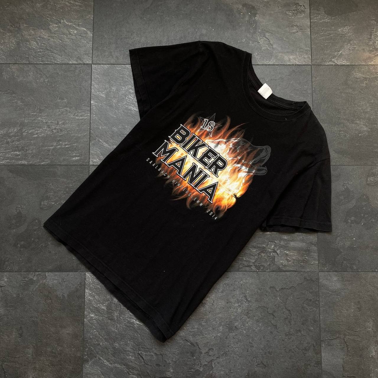 Other Big logo biker mania 2014 tee shirt Size US L / EU 52-54 / 3 - 1 Thumbnail