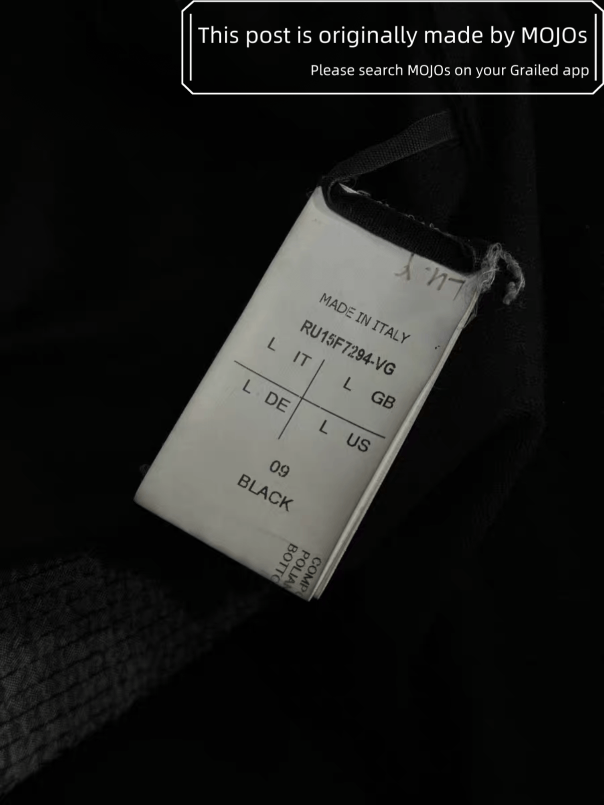 Rick Owens Sz L Rick Owens 15AW Unevenness Shirt mojos491911 Size US L / EU 52-54 / 3 - 9 Thumbnail