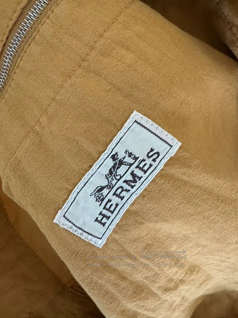 Hermes Hermes Linen Jacket Size US L / EU 52-54 / 3 - 8 Thumbnail