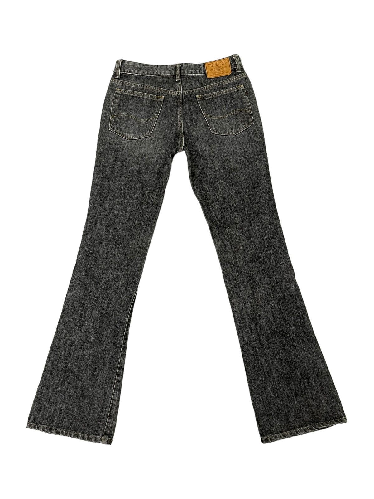 Japanese Brand Flare Jeans Sweet Camel Slim Distress Boot Cut 6🟦3 Size US 29 - 10 Thumbnail