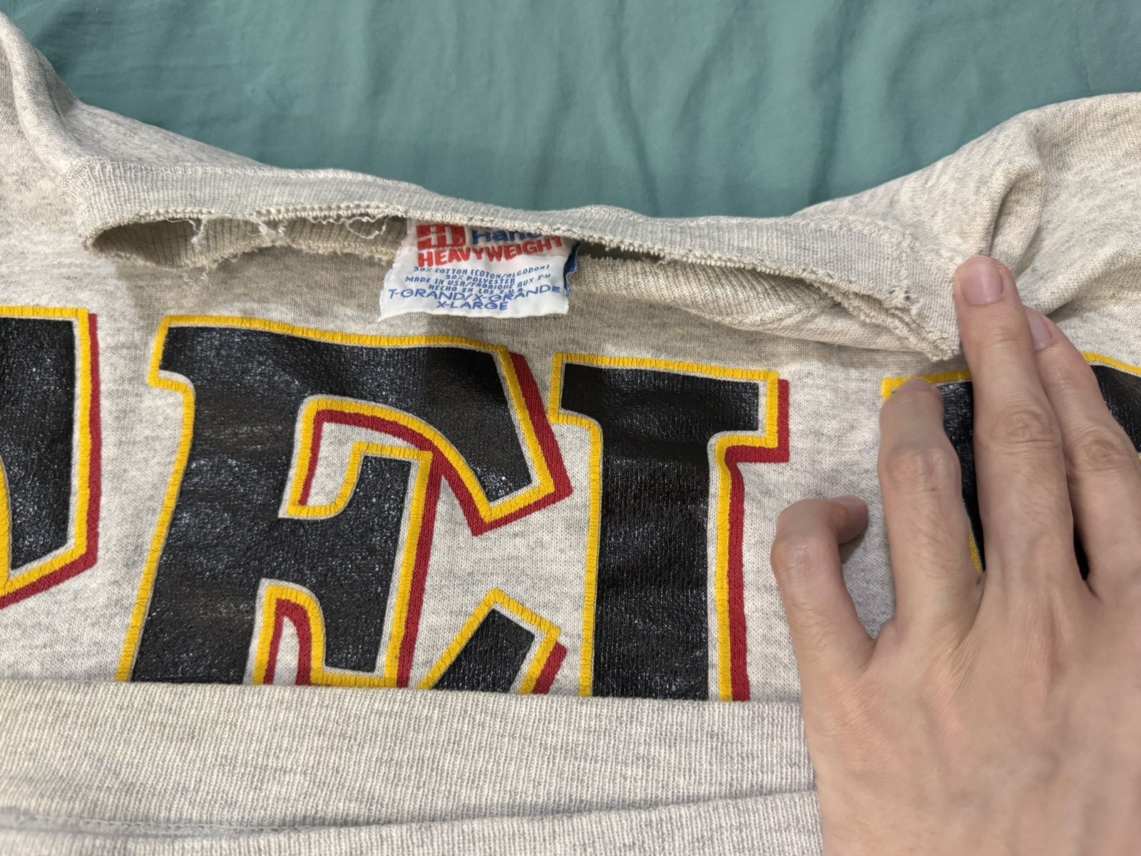 Vintage Vintage 90s NFL Pittsburgh Steelers 1996 Spellout Sweatshirt Size US XL / EU 56 / 4 - 14 Thumbnail
