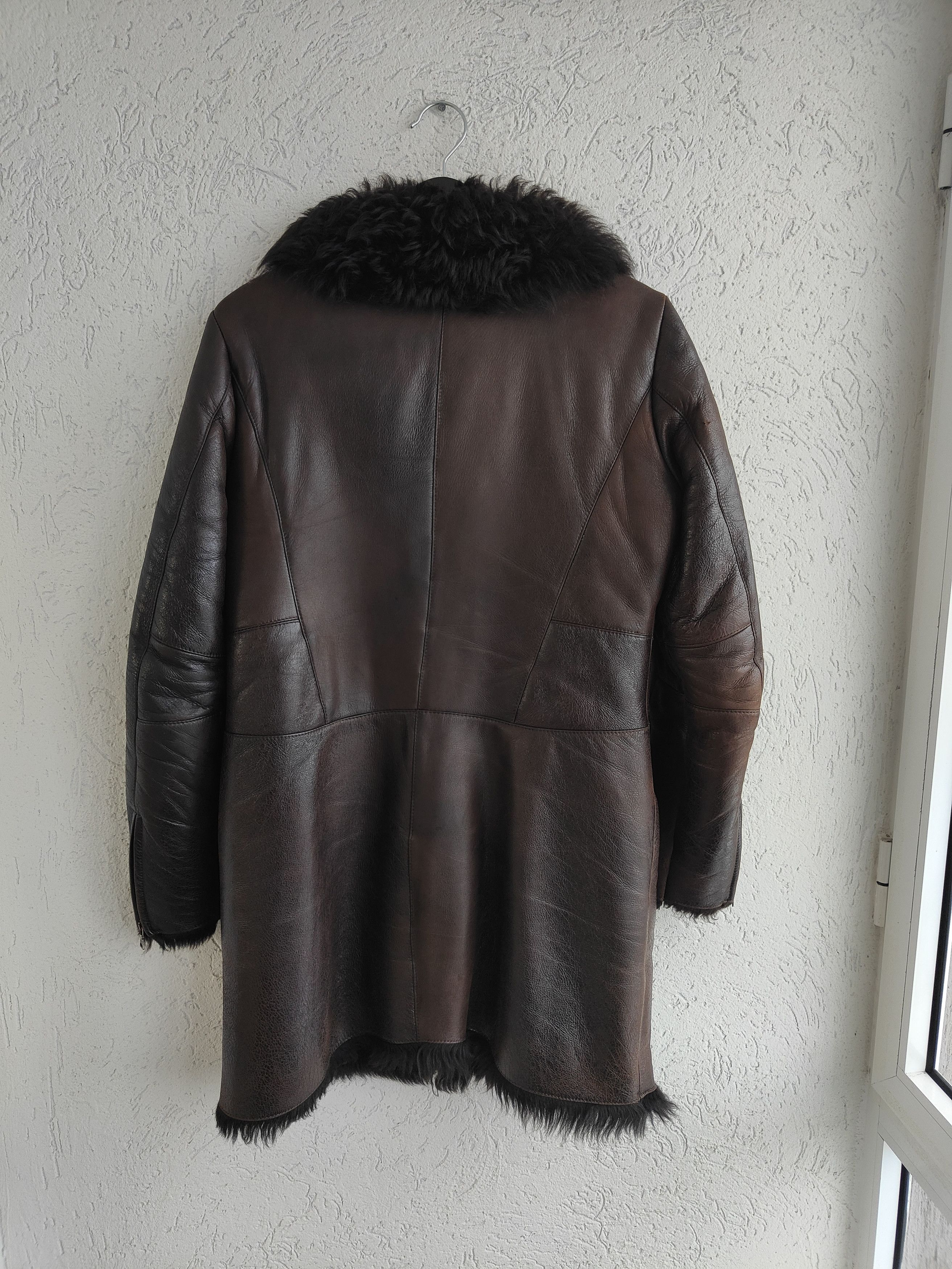 Prada Prada Sheep Fur Shearling Leather Coat Jacket Size M / US 6-8 / IT 42-44 - 4 Thumbnail