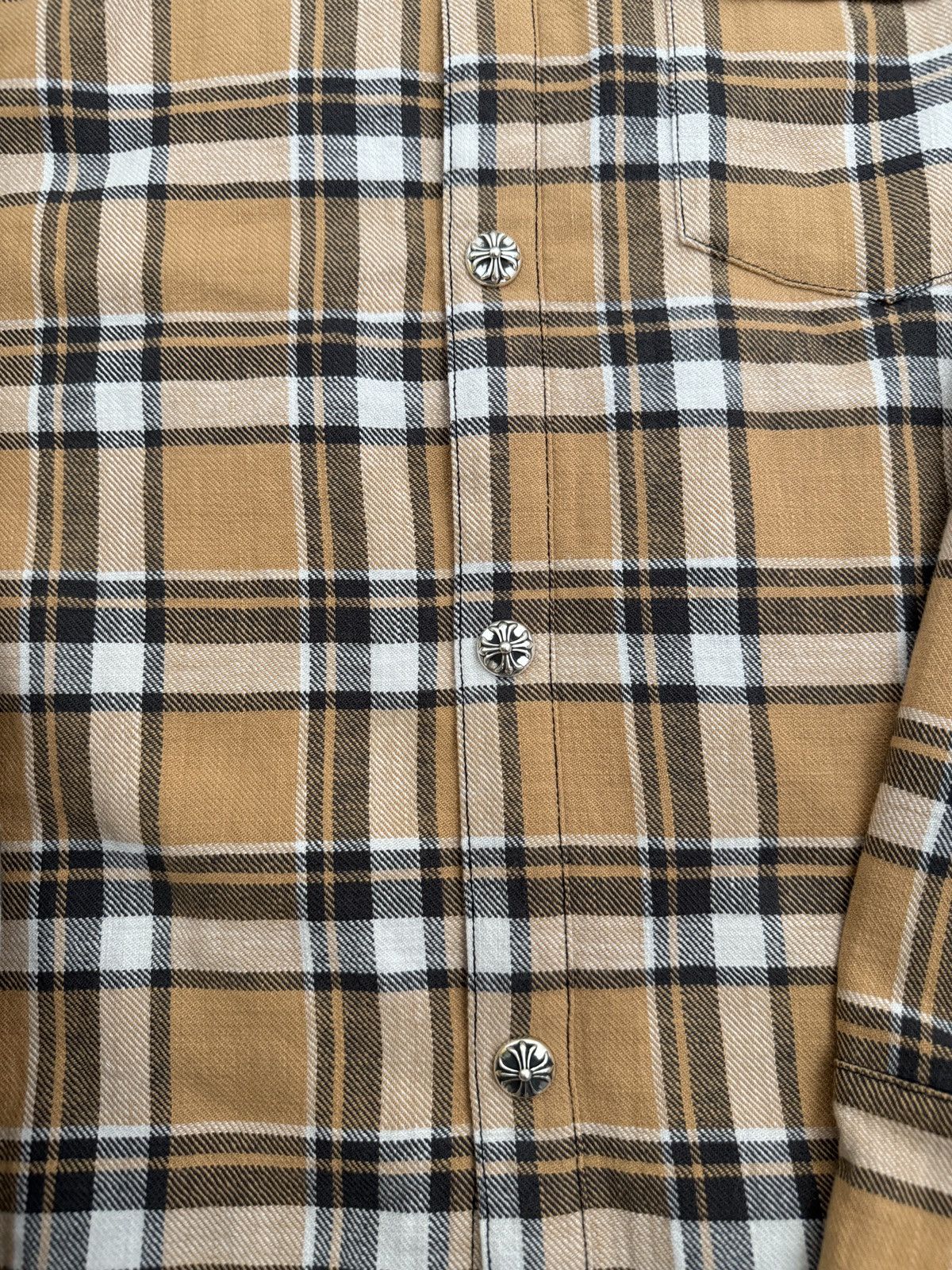 Chrome Hearts Chrome Hearts Flannel Work’N shirt Size US L / EU 52-54 / 3 - 6 Thumbnail
