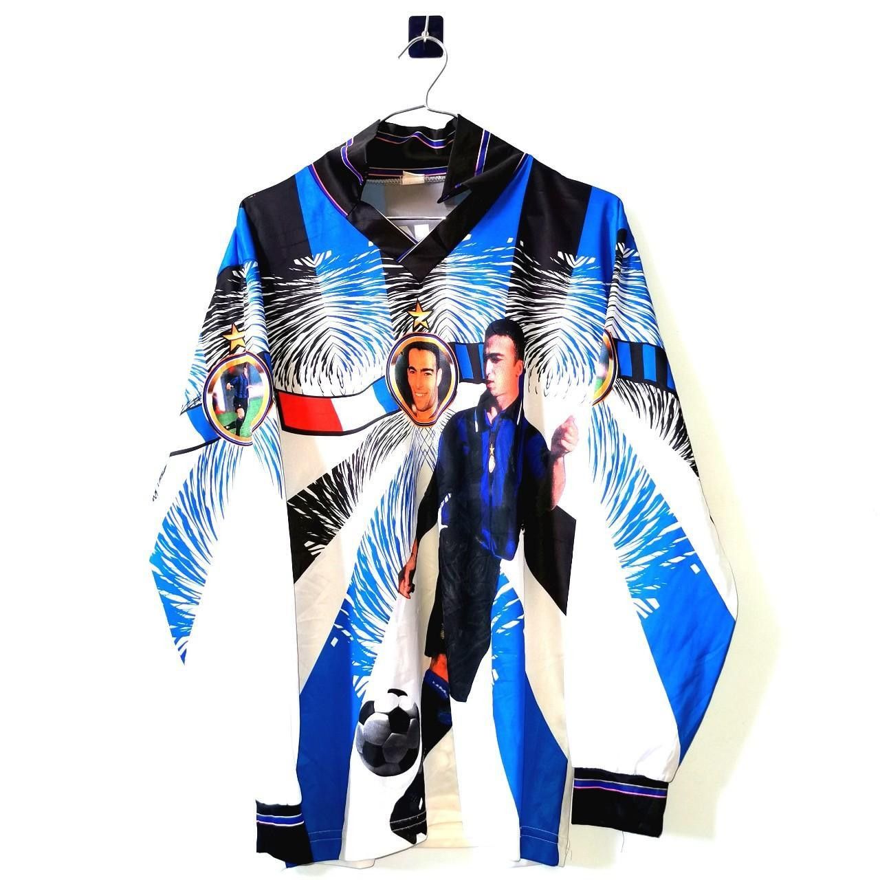 Other Inter Milan Italy 90s Fan Shirt Jersey DJORKAEEF France Size US XL / EU 56 / 4 - 2 Thumbnail