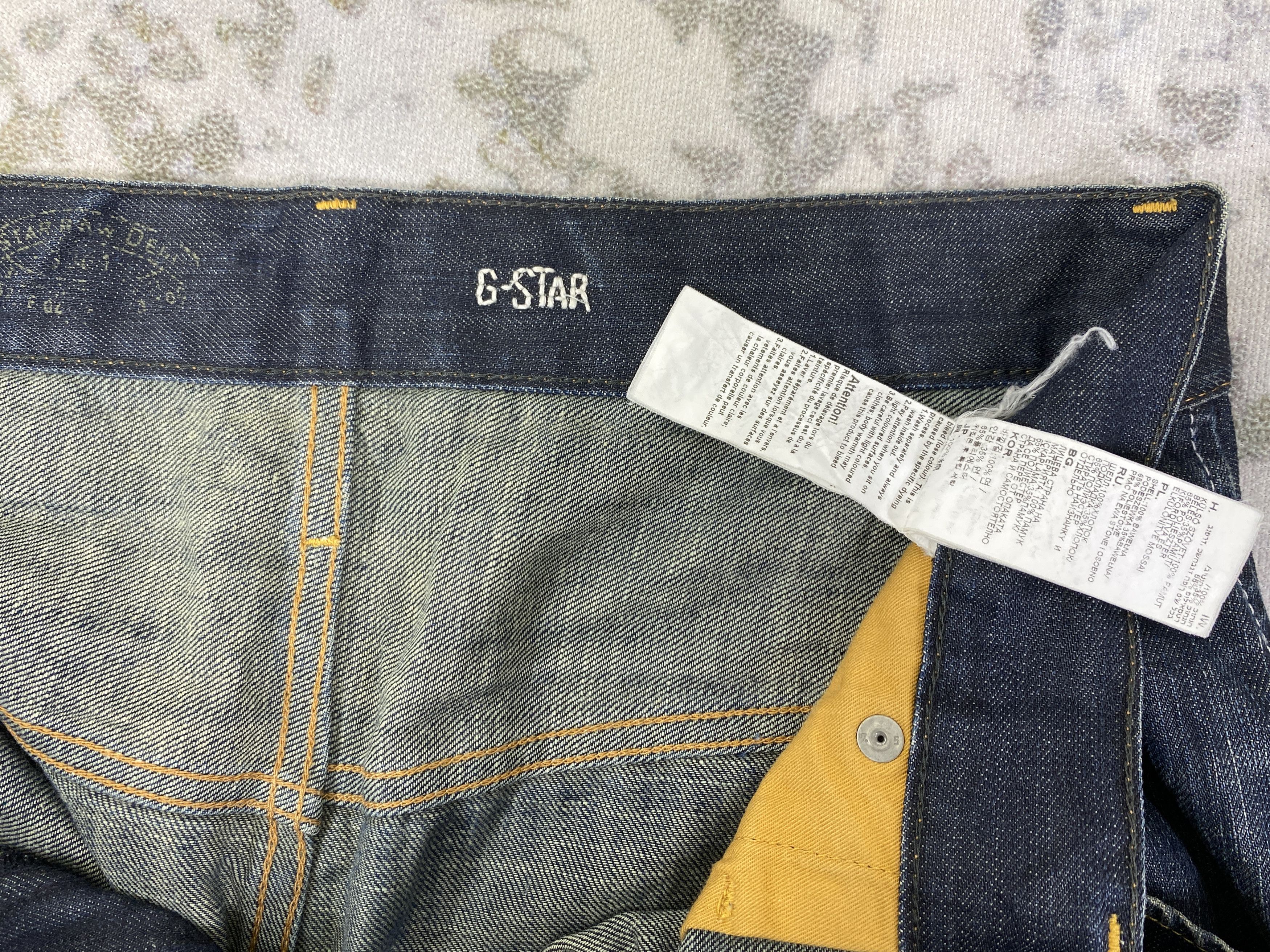 Hysteric Glamour Blue Vintage G-Star Jeans 34x28 - JN3060 Size US 34 / EU 50 - 13 Thumbnail