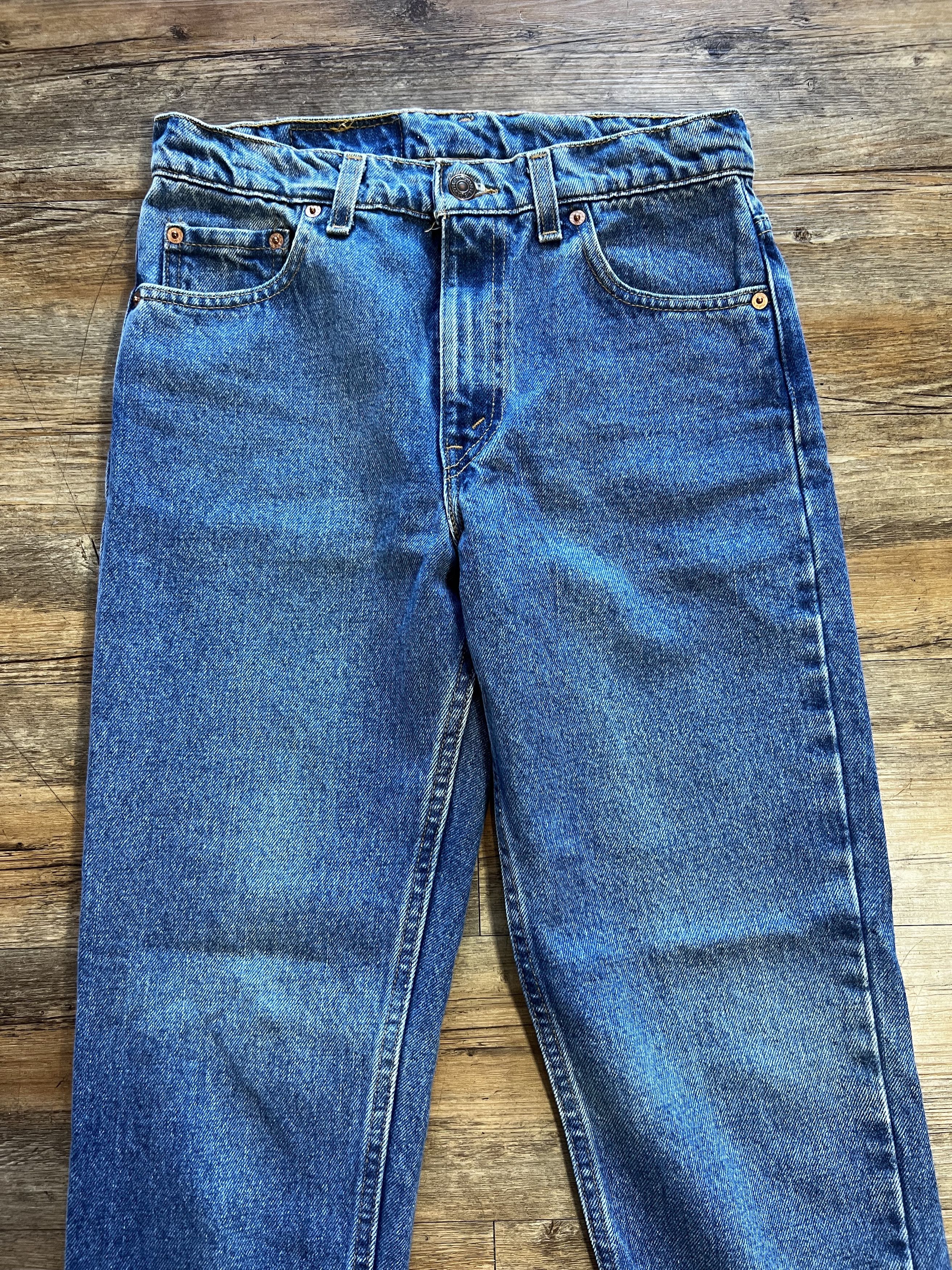 Levi's Vintage Clothing Vintage 1990's 512 Levi's Slim Fit Tapered Leg Denim Jeans Size US 29 - 1 Thumbnail