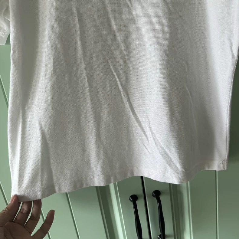 Loro Piana LORO PIANA White short-sleeved polo shirt Size S / US 4 / IT 40 - 8 Thumbnail