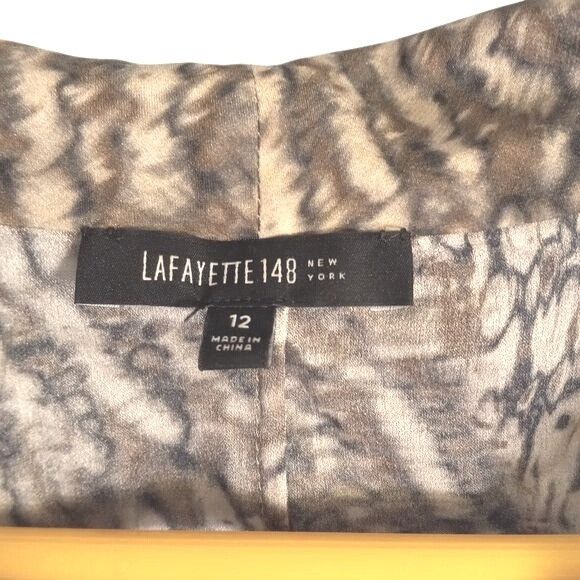 Lafayette 148 Lafayette 148 New York Size 12 Blouse 100% Silk Sleeveless P Size XL / US 12-14 / IT 48-50 - 2 Thumbnail