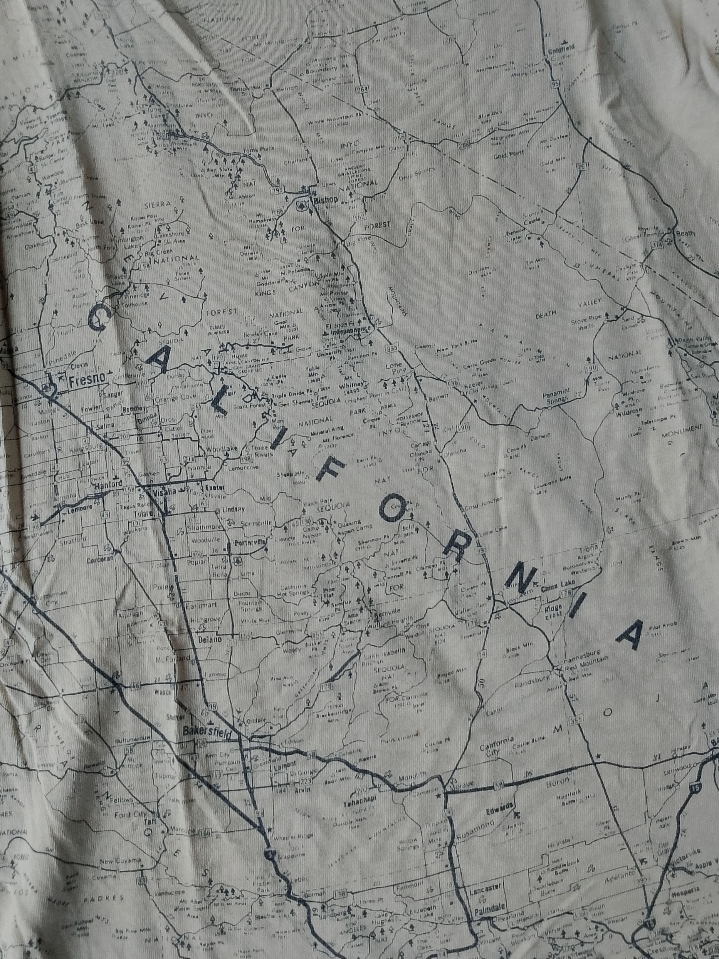 All Sport Vintage 90s California City Country Road Map 66 Design Size US L / EU 52-54 / 3 - 5 Thumbnail