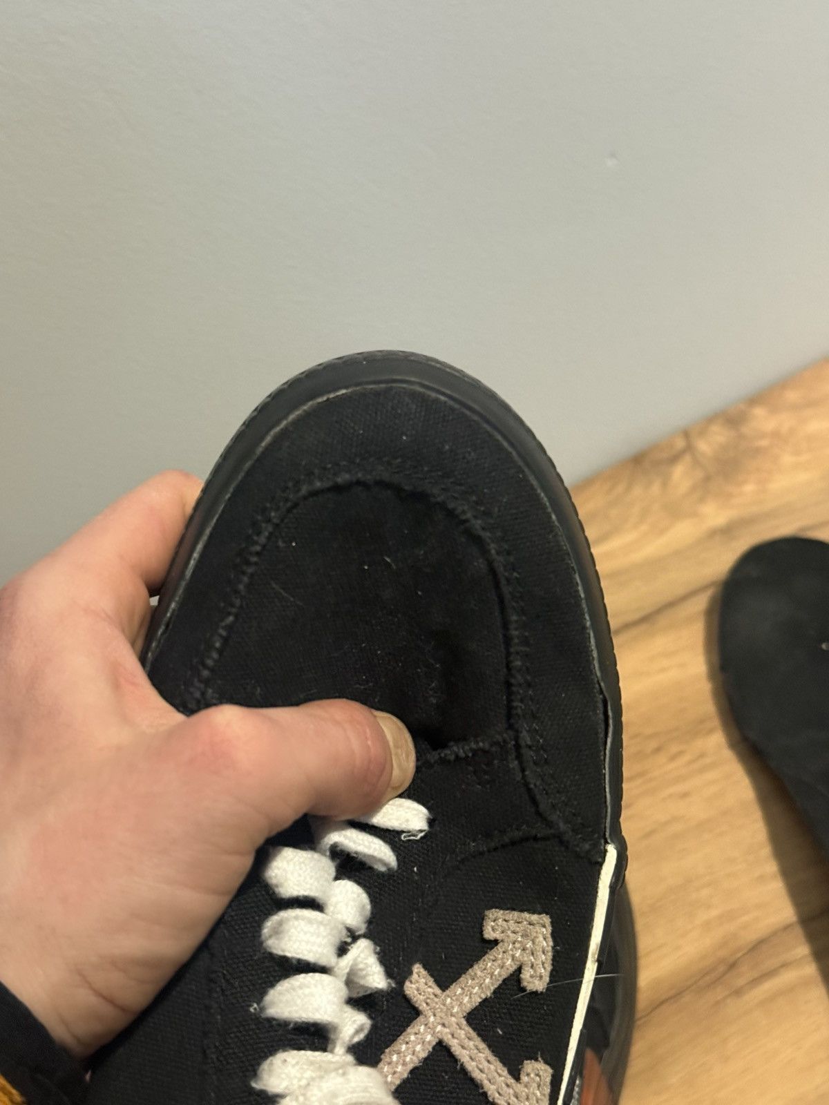 Off-White Off white vulc low top skate Size US 5.5 / EU 38 - 13 Thumbnail
