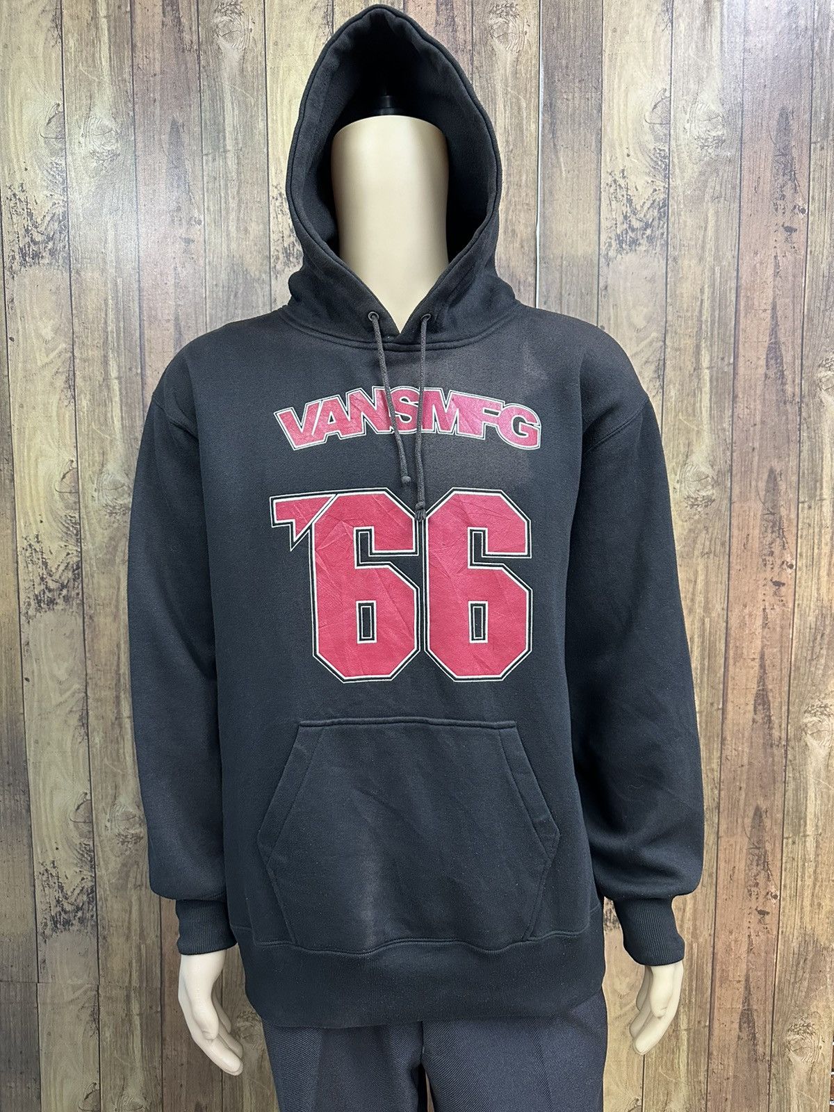 Vans Vans MFG 66 Faded Washed Hoodie Z52 Size US XL / EU 56 / 4 - 1 Thumbnail