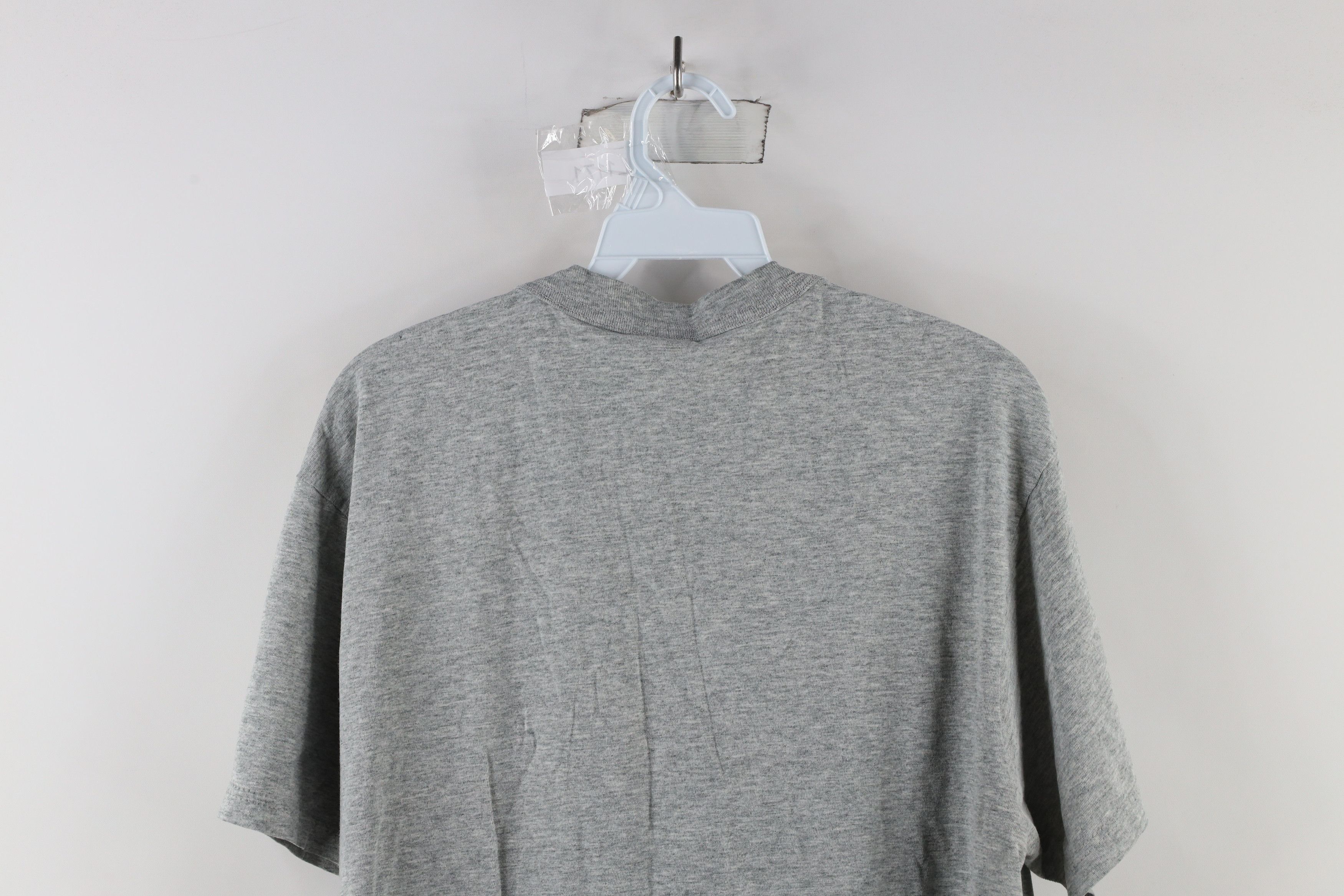 Vintage Vintage 90s Streetwear Short Sleeve T-Shirt Heather Gray Size US L / EU 52-54 / 3 - 11 Thumbnail