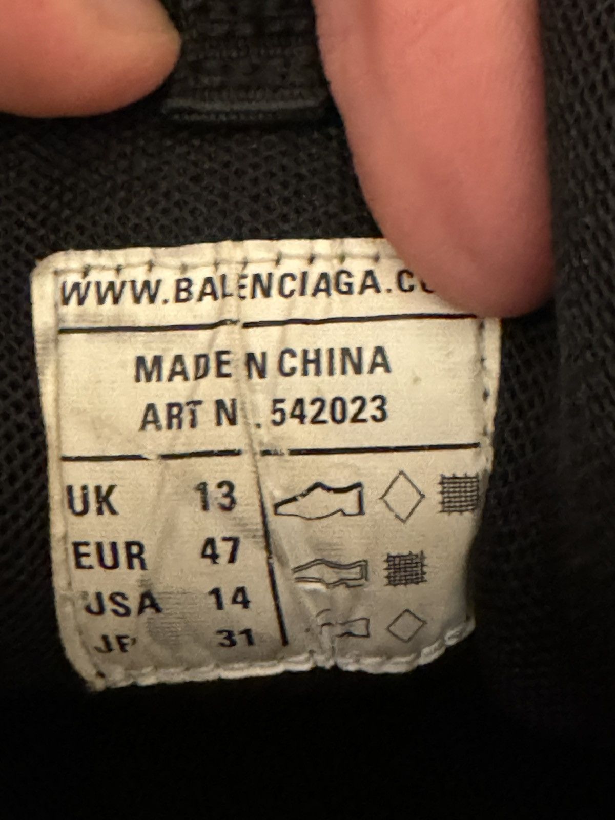 Balenciaga Balenciaga Triple Black Track Size US 14 / EU 47 - 10 Thumbnail