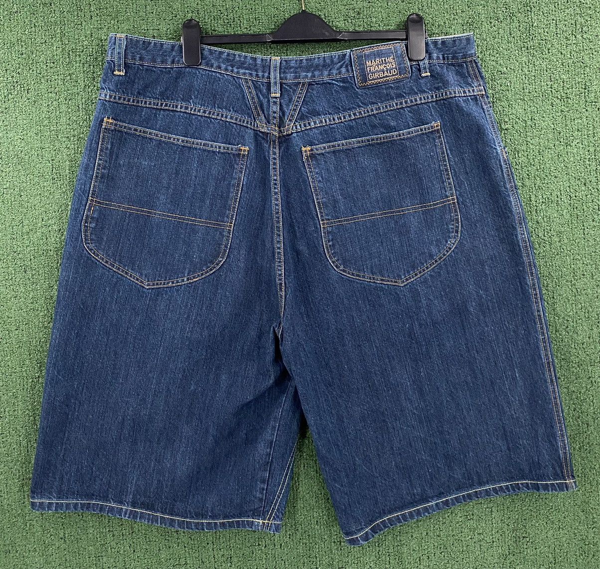 Marithe + Francois Girbaud Vintage Y2K Marithe Francois Girbaud Jean Shorts Jorts Sz 42 Size US 42 / EU 58 - 4 Thumbnail