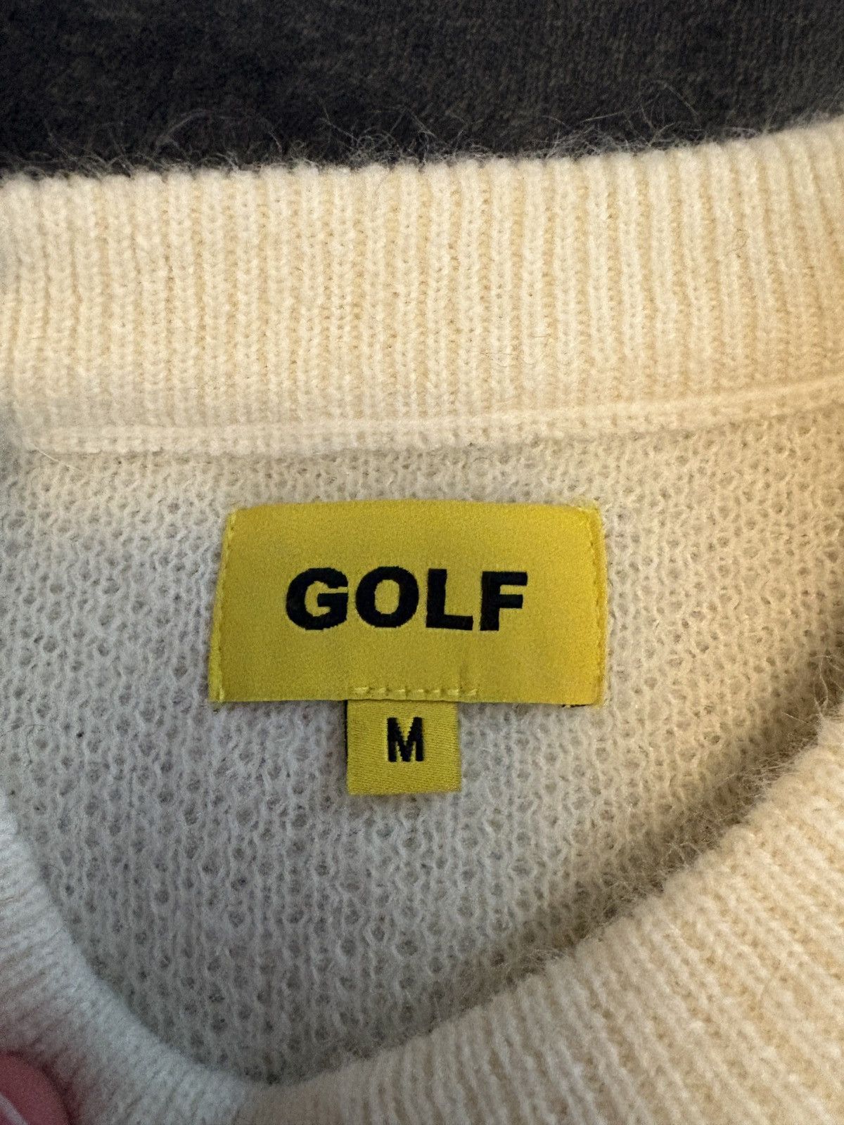 Golf Wang × Golf le Fleur × Tyler The Creator Golf Wang Wavy Knit Sweater (Blue) Size US M / EU 48-50 / 2 - 3 Thumbnail