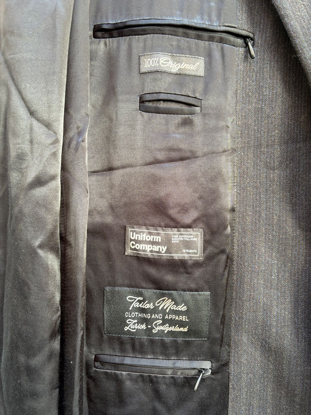 Vetements Vetements 19 Archive Inside Out Blazer Jacket Size US S / EU 44-46 / 1 - 8 Thumbnail