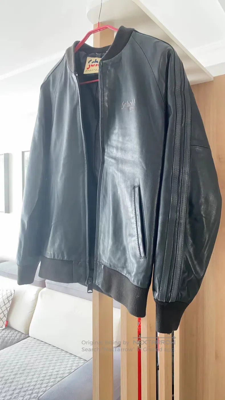 Schott Schott Black leather coat lambskin Size US L / EU 52-54 / 3 - 2 Thumbnail