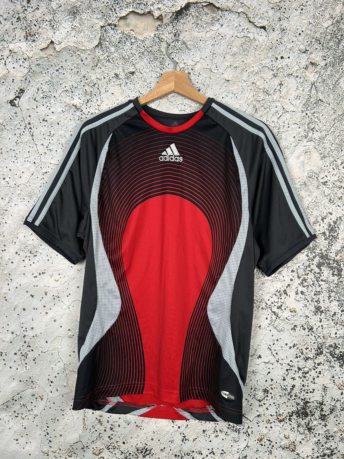 Adidas Vintage Adidas 00s Y2K Football Soccer Sportswear Drill Size US S / EU 44-46 / 1 - 1 Thumbnail