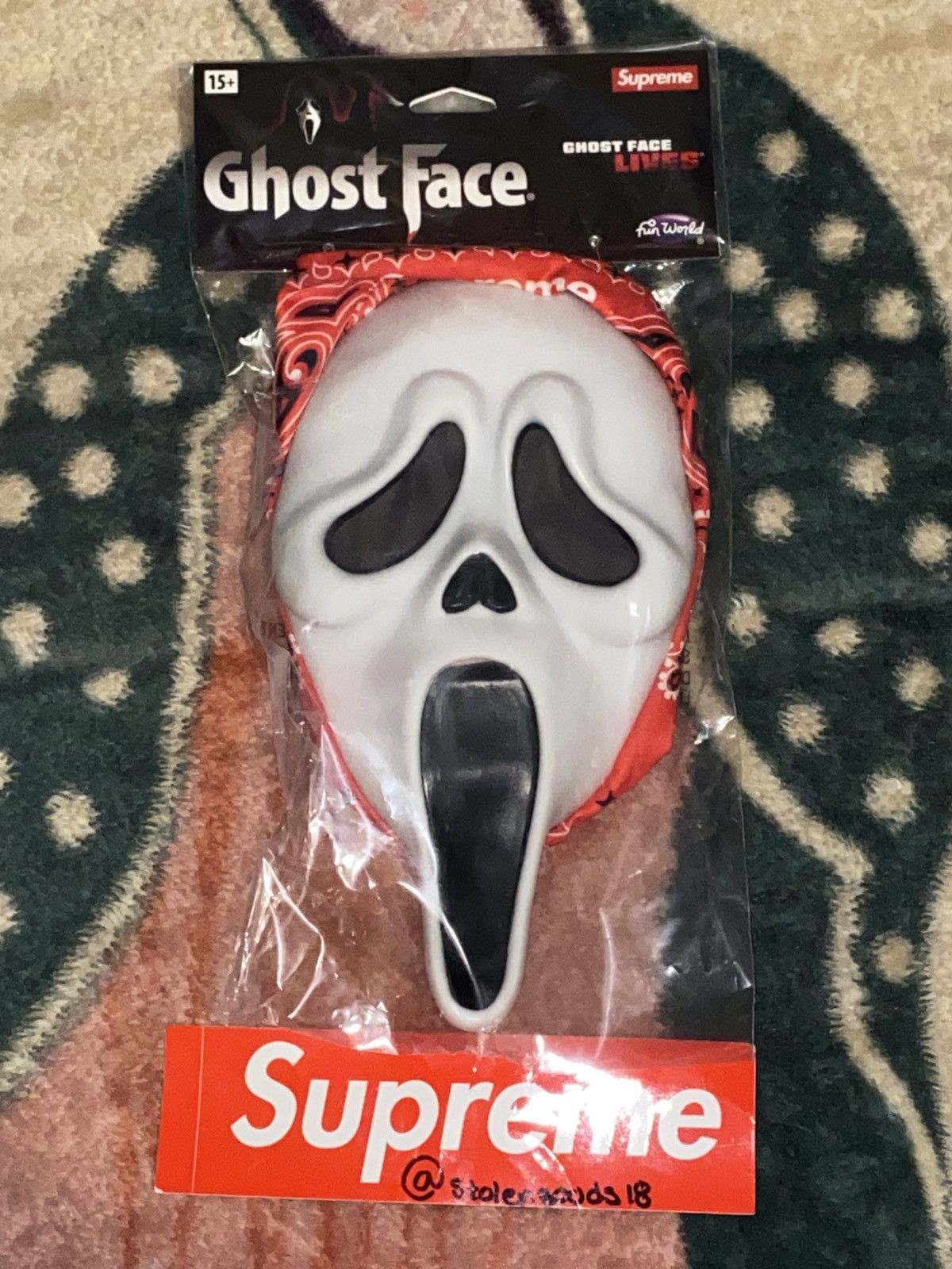 Supreme (IN HAND) Supreme Ghost Face Mask Size ONE SIZE - 2 Thumbnail