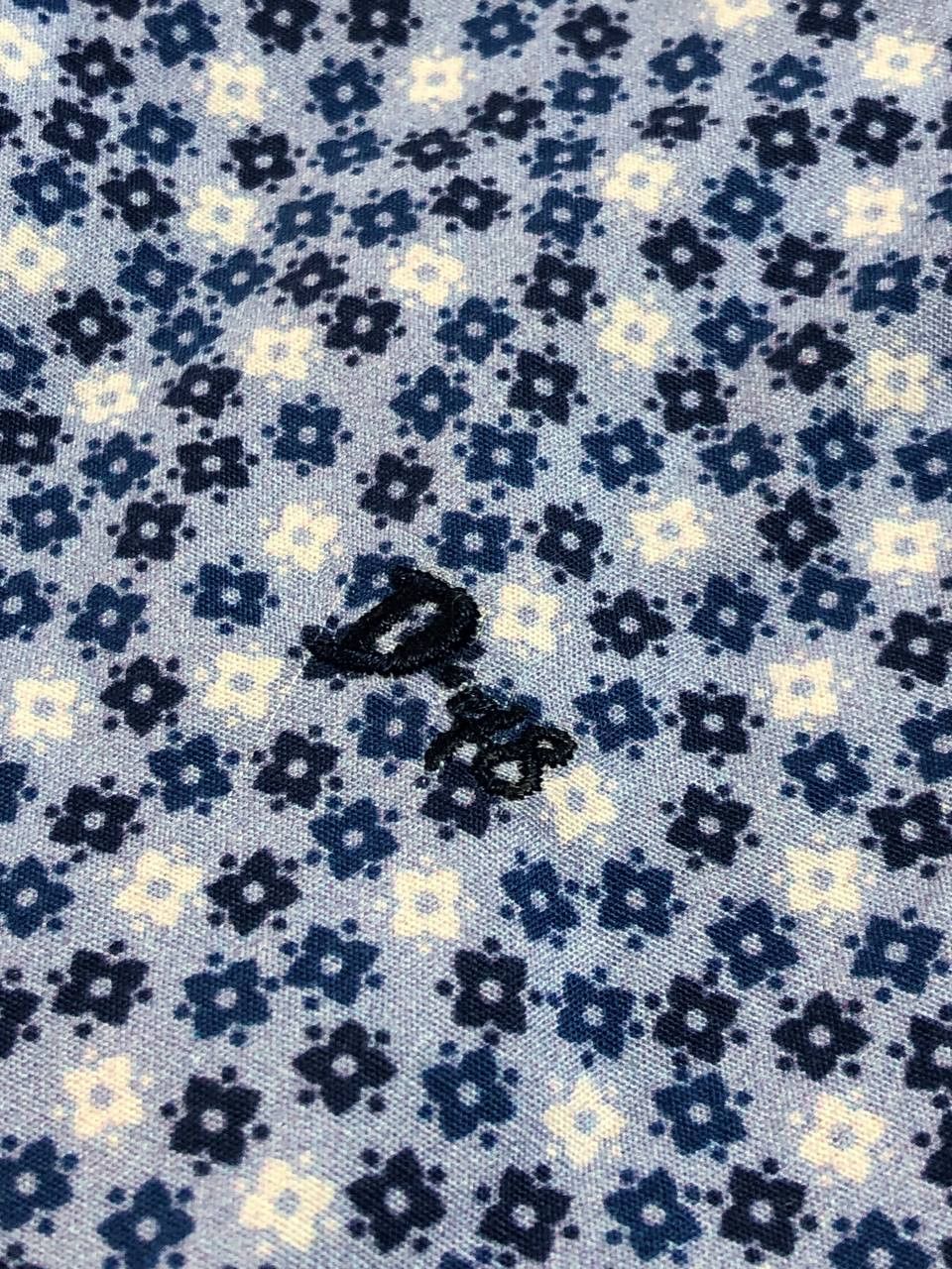 Diesel Vintage Diesel Flowers Print Slim Fit Y2K Shirt Size M Size US M / EU 48-50 / 2 - 6 Thumbnail