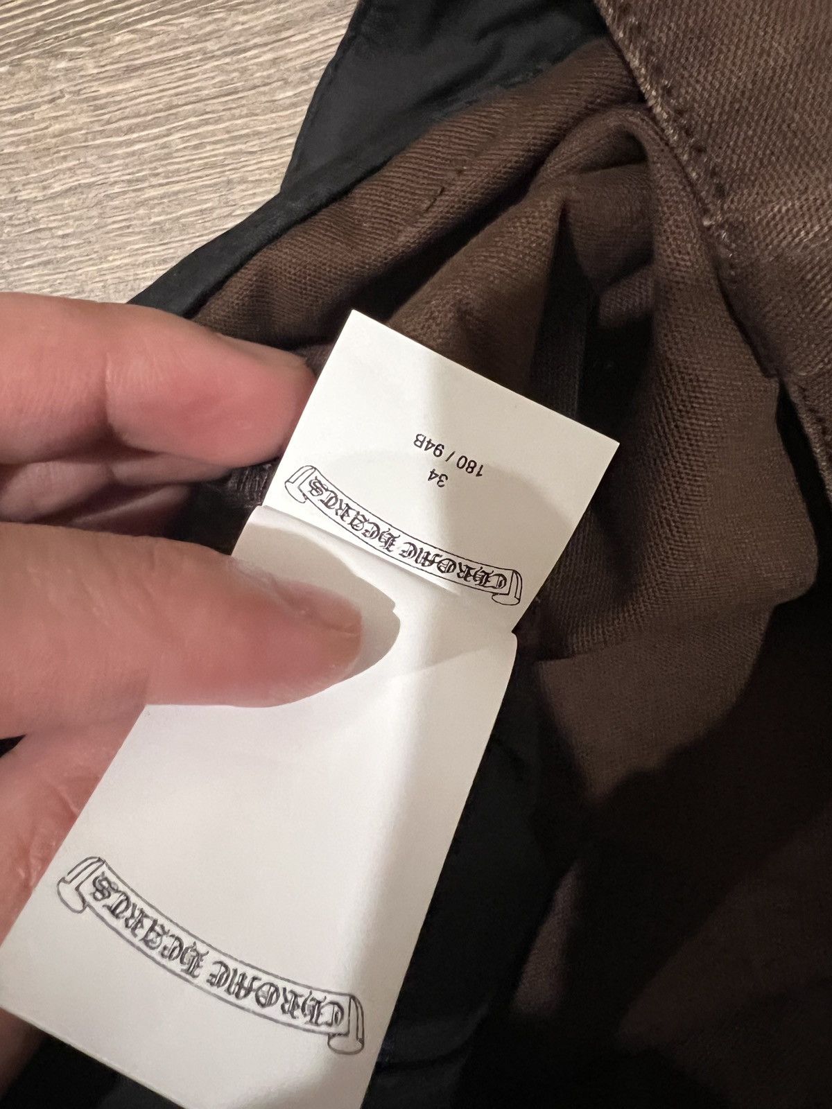 Chrome Hearts Chrome hearts 1 of 1 yellow patches brown carpenter sz 34 Size US 34 / EU 50 - 5 Thumbnail