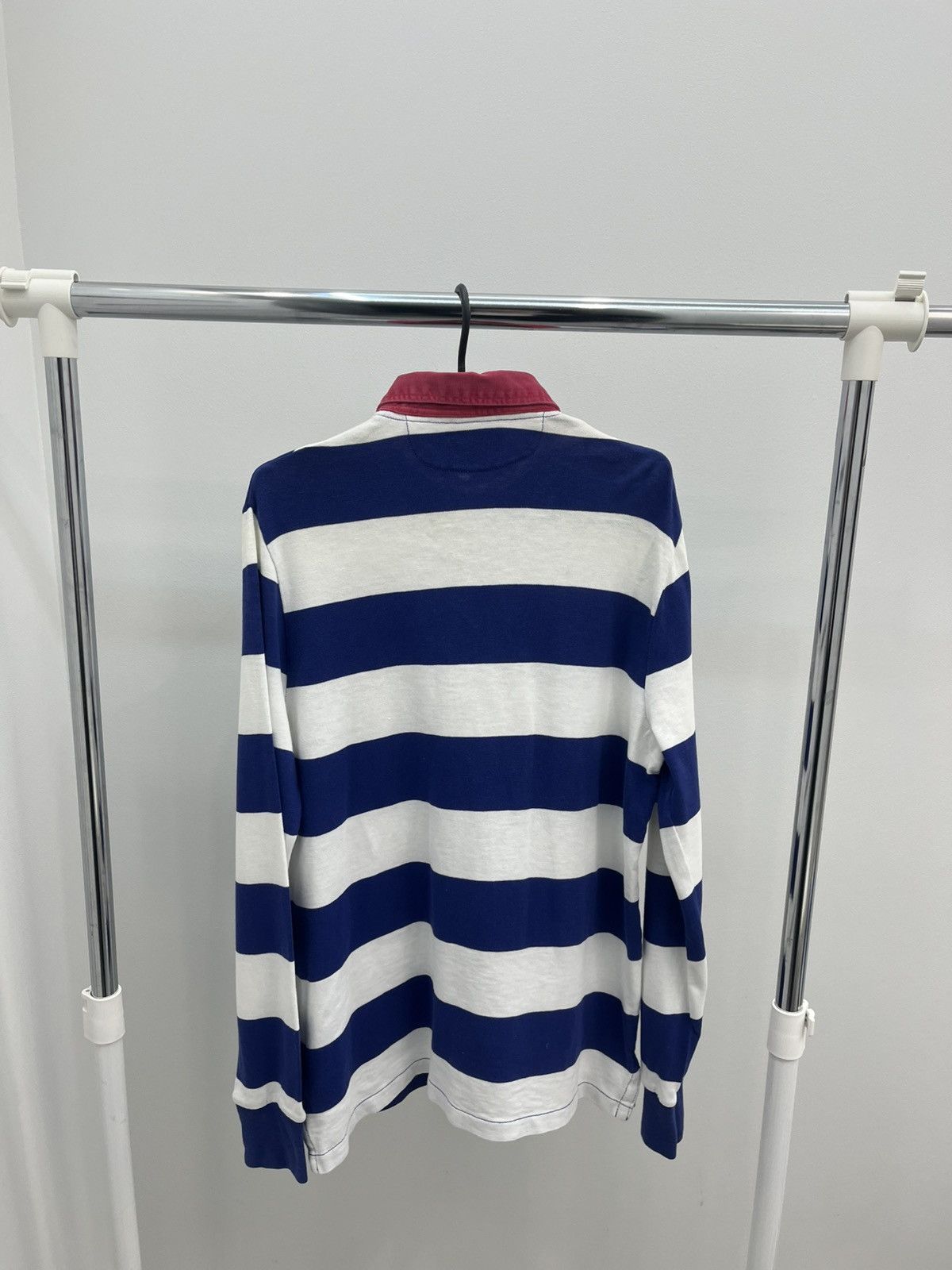 Polo Ralph Lauren Vintage Polo Ralph Lauren Logo Rugby Pullover Shirt Size US L / EU 52-54 / 3 - 3 Thumbnail
