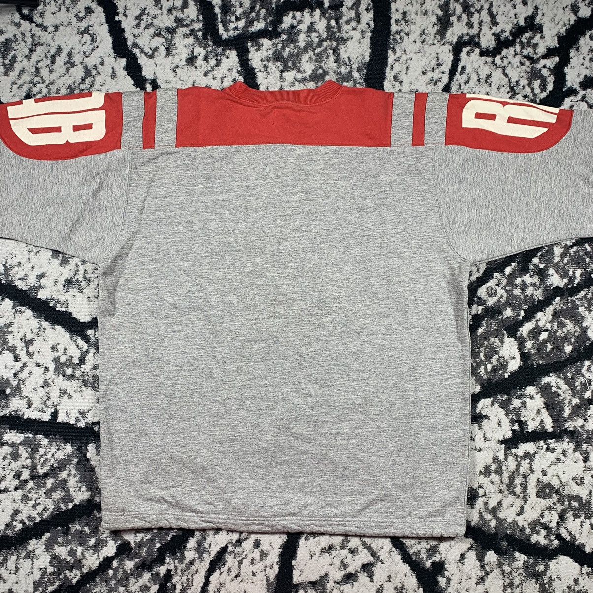 Levi's × Levi's Vintage Clothing × Vintage Vintage 90’s Levi’s Baseball USA Sweatshirt Embroidery Size US XL / EU 56 / 4 - 8 Thumbnail
