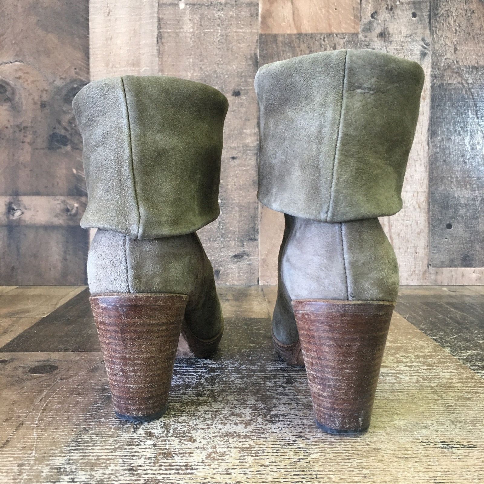Fiorentini + Baker Fiorentini Baker Slouch Suede Boots Womens EUR 38 US 8 Size US 8 / IT 38 - 7 Thumbnail