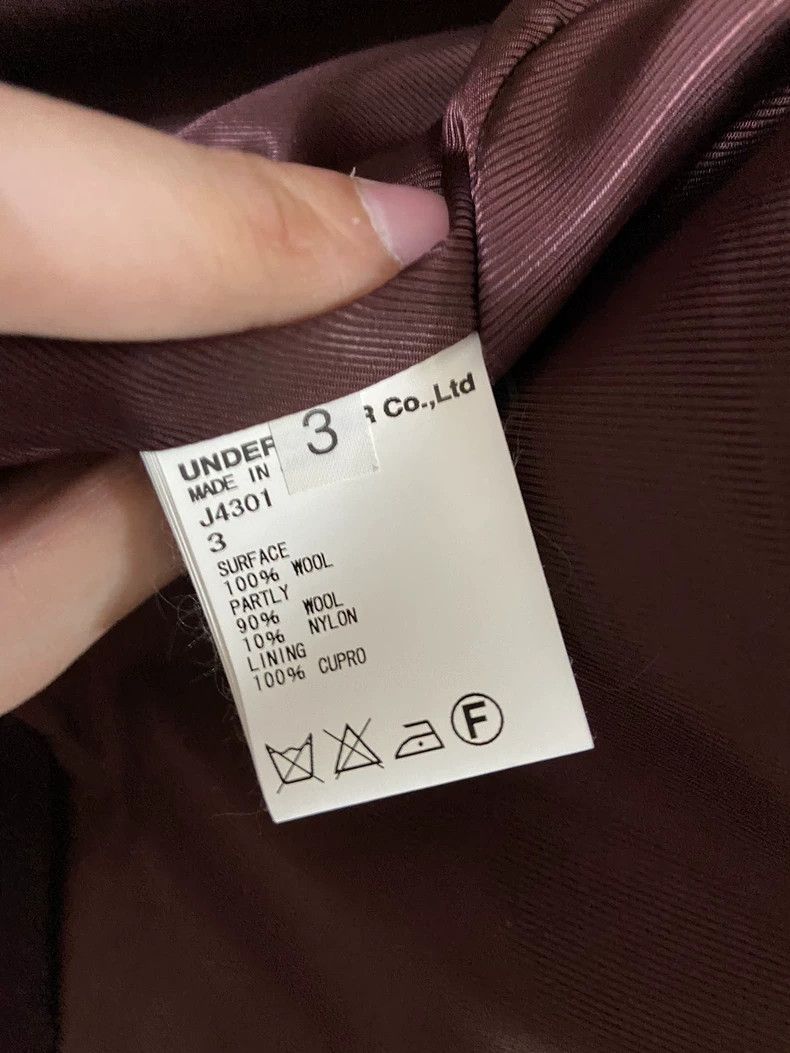 Undercover undercover Aw12 Burgundy Coat 2502-Nextarrow Size US L / EU 52-54 / 3 - 7 Thumbnail