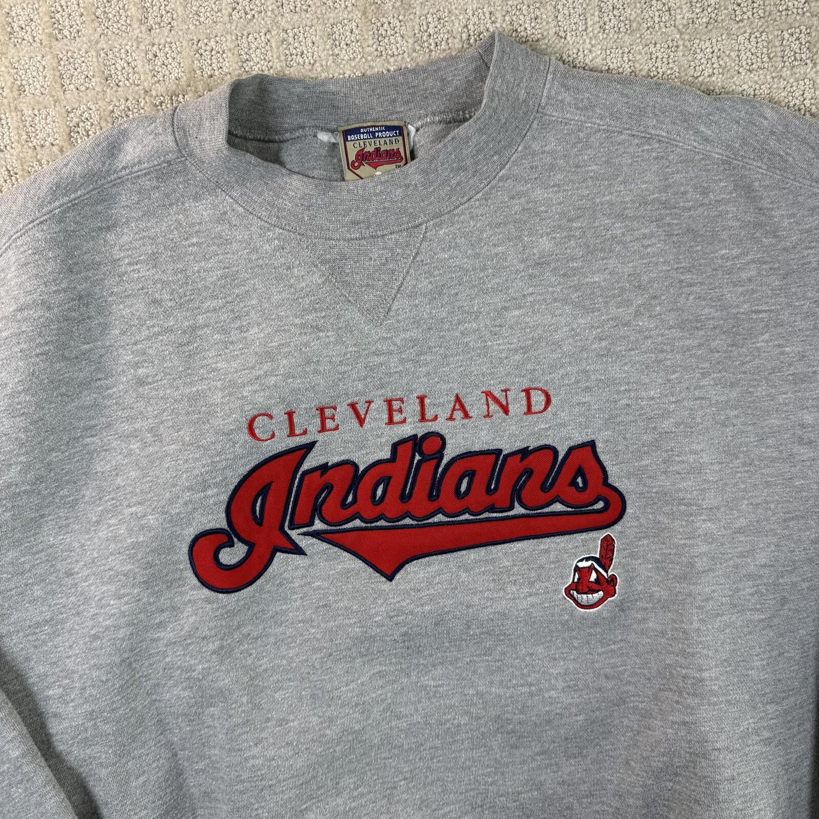 MLB Vintage Cleveland Indians MLB Crewneck Sweatshirt L Size US L / EU 52-54 / 3 - 2 Thumbnail