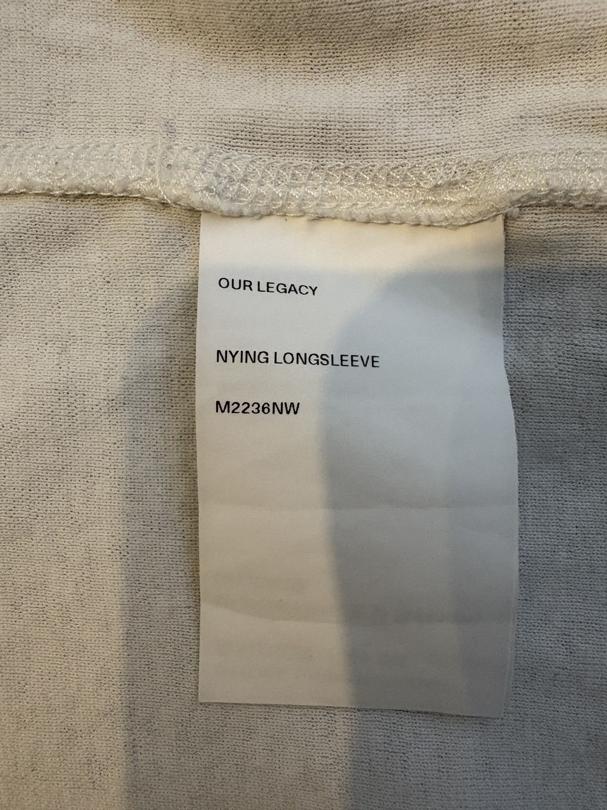 Our Legacy Nying Longsleeve Size US M / EU 48-50 / 2 - 5 Thumbnail