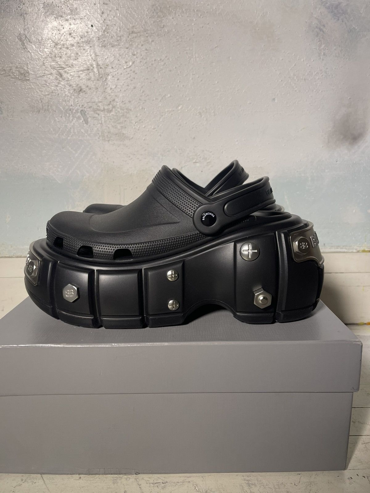 Balenciaga x Crocs Hardcrocs