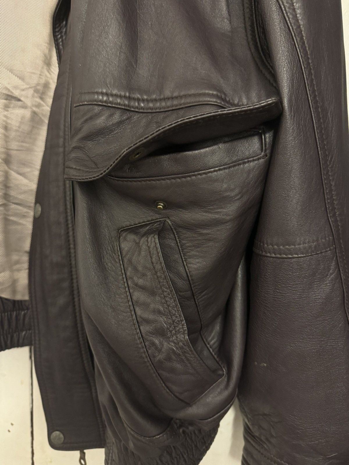 Other Vintage Leather Jacket 🍆 Size US L / EU 52-54 / 3 - 4 Thumbnail