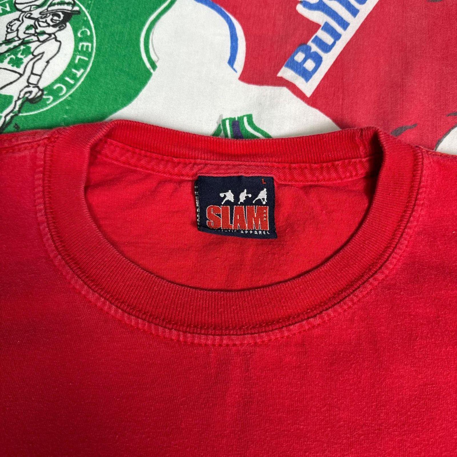 NBA × Vintage Y2K 2000s NBA Allen Iverson Philadelphia 76ers Slam T-Shirt Size US XL / EU 56 / 4 - 6 Thumbnail