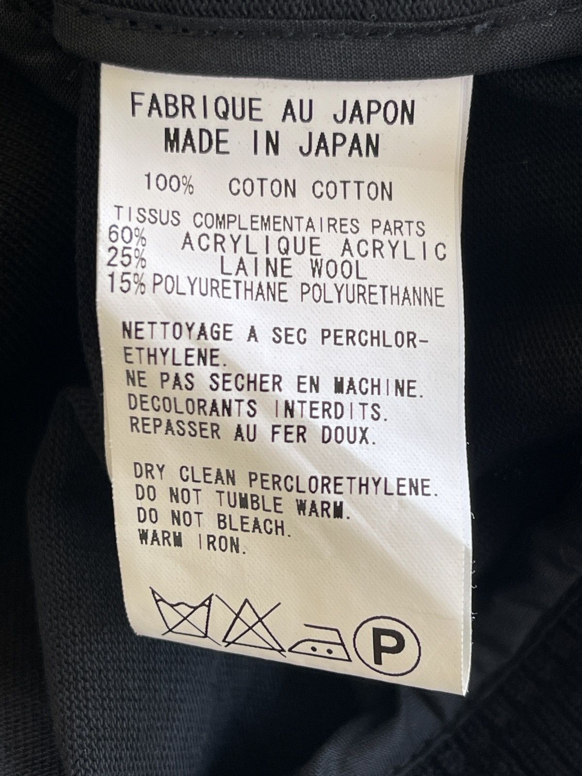 Yohji Yamamoto ARCHIVE !!! Yohji Yamamoto Cropped Bomber Jacket Size M / US 6-8 / IT 42-44 - 7 Thumbnail