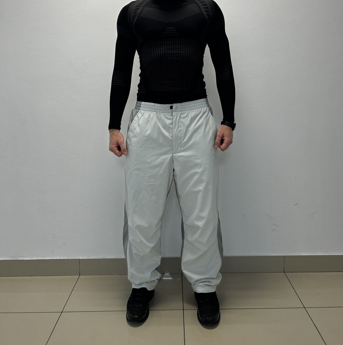Other Y2K Vintage Nike Track Pants Size US 32 / EU 48 - 2 Thumbnail