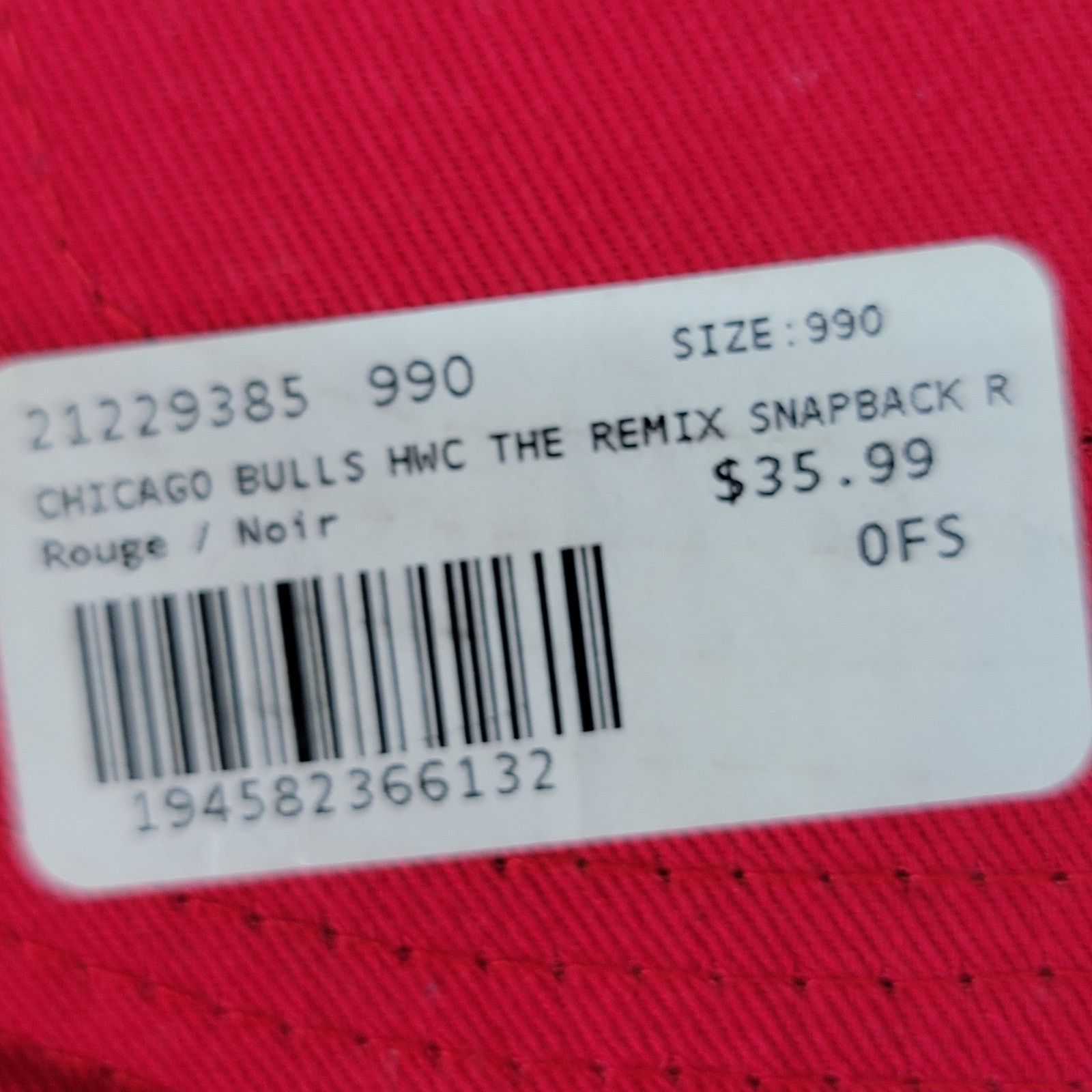 Mitchell & Ness Mitchell & Ness Chicago Bulls Snap Back Hat - NWT Size ONE SIZE - 8 Thumbnail