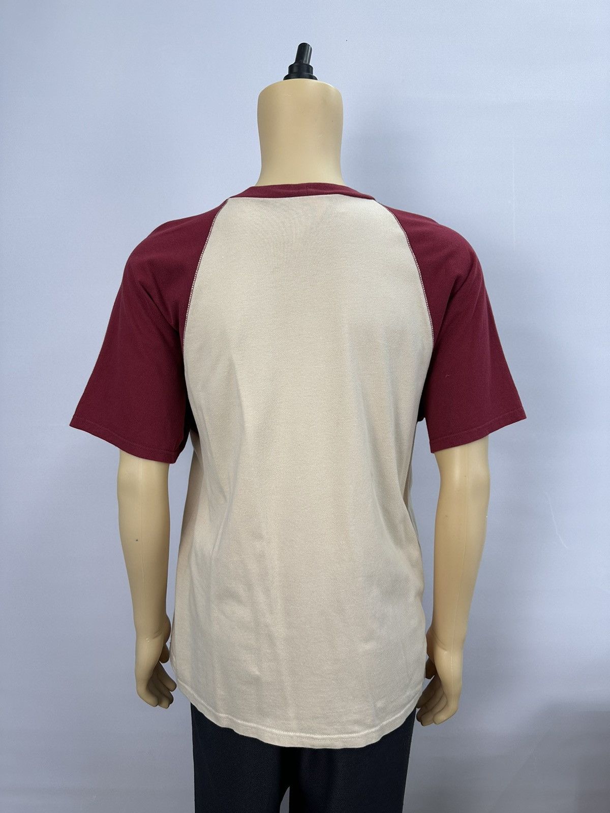 Nike Nike 90s Raglan Spellout Logo Vintage Tshirt A598 Size US M / EU 48-50 / 2 - 4 Thumbnail