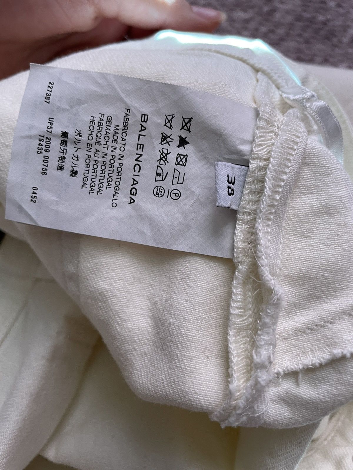 Balenciaga Vintage low rise balenciaga jeans Size 26" / US 2 / IT 38 - 3 Thumbnail