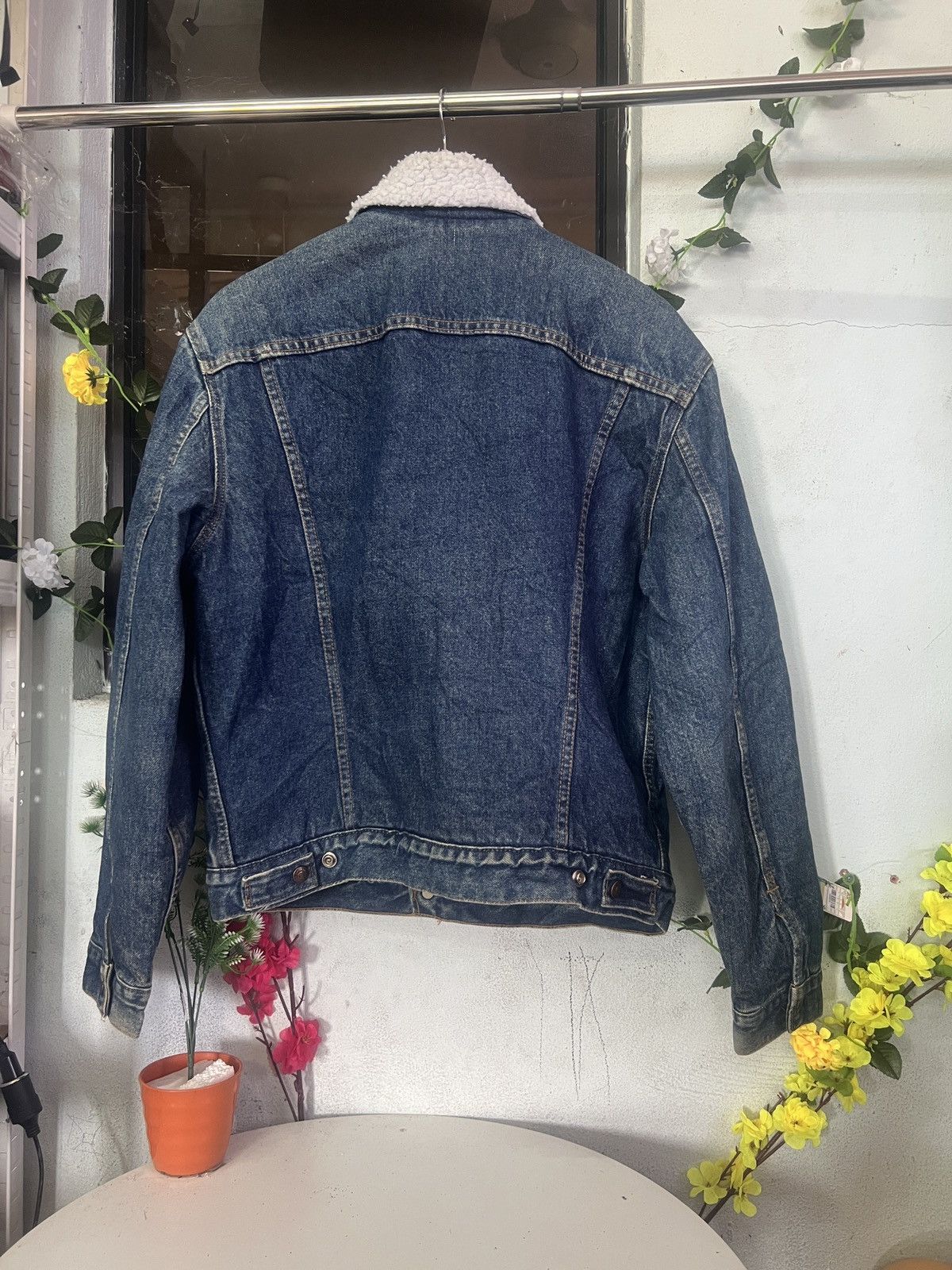 Levi's × Levi's Vintage Clothing Vintage levis Denim Sherpa Jacket Size US M / EU 48-50 / 2 - 2 Thumbnail