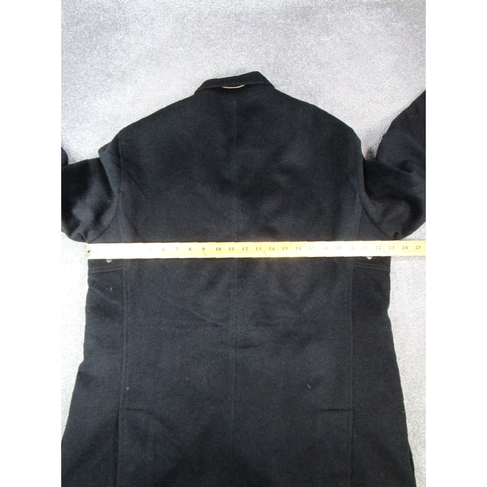 Peter Millar Peter Millar Coat Womens Large Black Golf Cashmere Wool *Logo Size L / US 10 / IT 46 - 6 Thumbnail