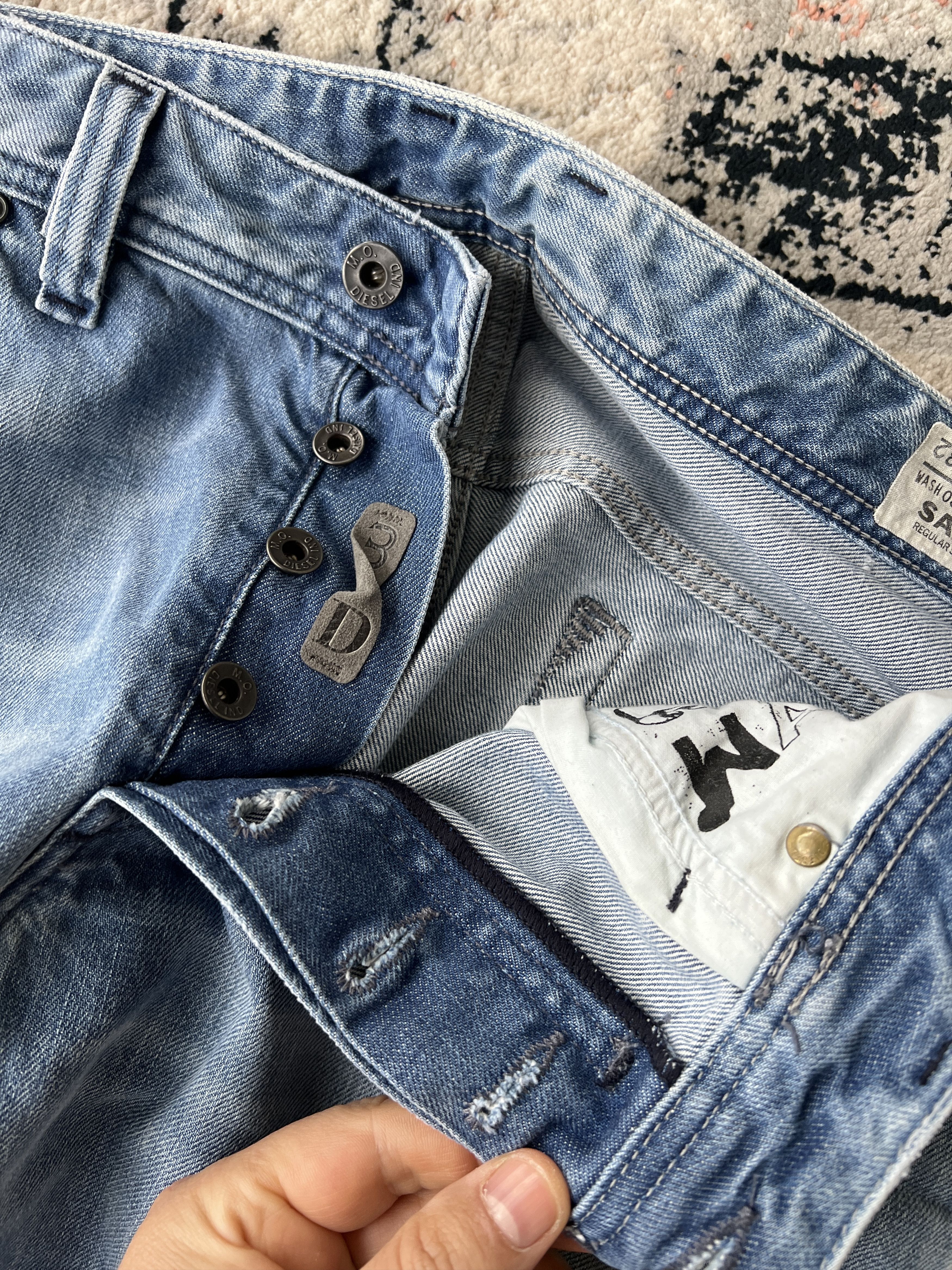 Diesel Diesel Safado Jeans Size US 34 / EU 50 - 6 Thumbnail