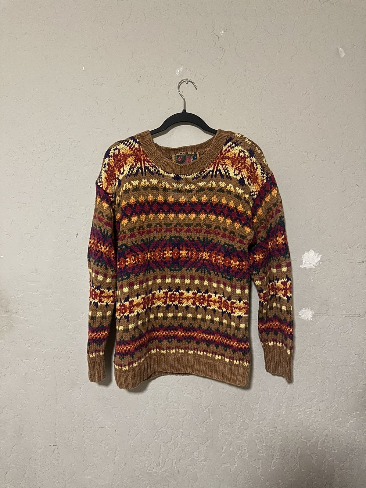 Vintage Vintage Paris Sports Club Knitwear Sweater Size US M / EU 48-50 / 2 - 2 Thumbnail