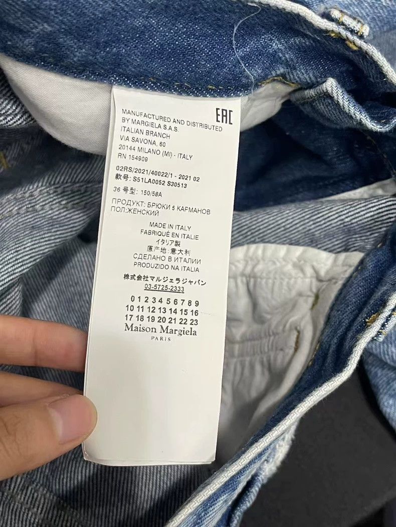 Maison Margiela Maison Margiela Deconstructed Denim Pants-2506 Size US 36 / EU 52 - 6 Thumbnail