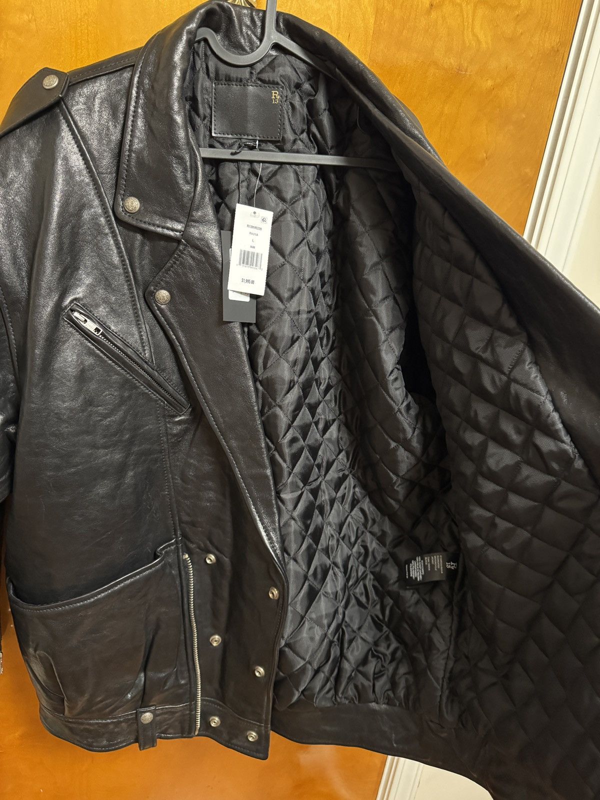 R13 R13 Elongated Motorcycle Jacket Size US L / EU 52-54 / 3 - 3 Thumbnail
